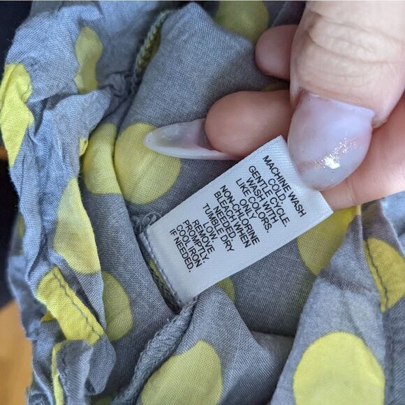 Cato Polka Dot Ruffle Sleeveless Top - Picture 7 of 8